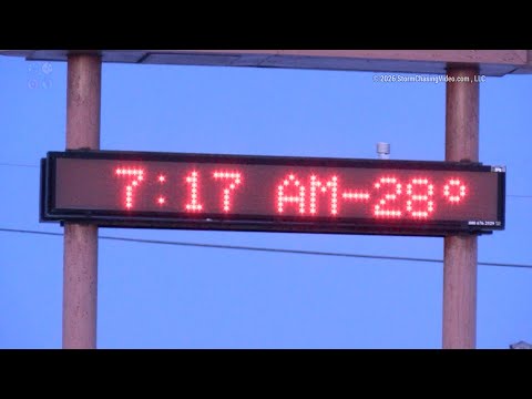Extreme Cold Arctic Blast Hits Barron County, WI - 1/23/2026