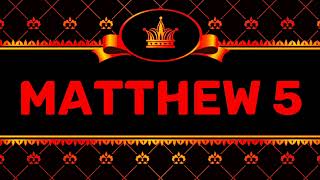 MATTHEW 5 (NIV) by Max McLean