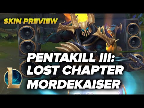 Pentakill III: Lost Chapter Mordekaiser - Skin Preview | League of Legends