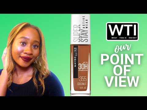 Maybelline Super Stay Liquid Foundation - WTI product video review