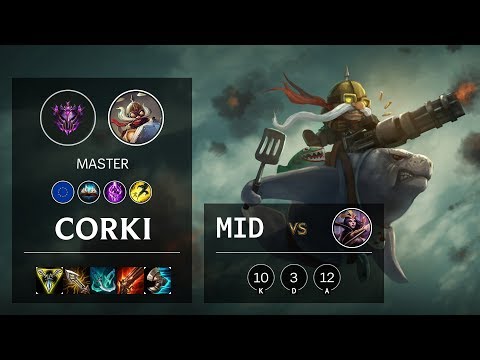 Corki Mid vs LeBlanc - EUW Master Patch 10.4