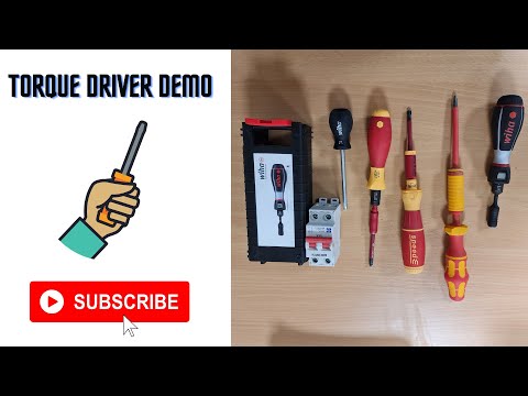 VDE torque driver comparison Wera, Wiha