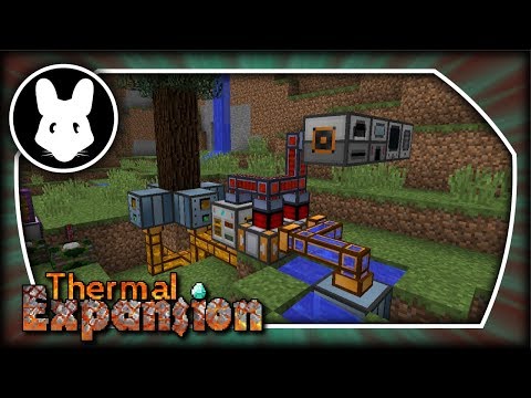 Thermal Expansion: Infinite Renewable Energy Early Game! Minecraft 1.10+