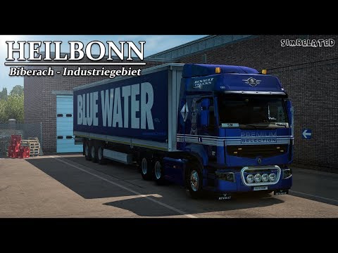 ETS2 1.30 Heilbronn Map Biberach - Industriegebiet
