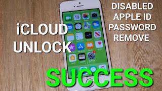 iCloud Unlock✅️Disabled Apple ID and Password Remove Success✅