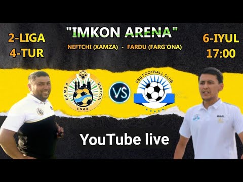 2-Liga 4-tur Neftchi Xamza - FarDU 0:0