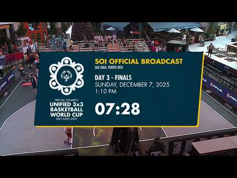 Special Olympics 3x3 Unified Basketball World Cup