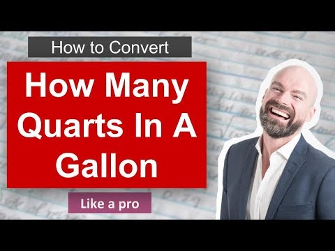 1st YouTube video about how many quarts are in 12 gallons