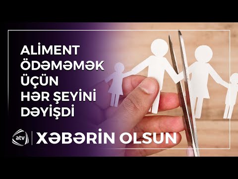 Aliment ödəməmək üçün hər il ad, soyad və ata adını dəyişdirdi