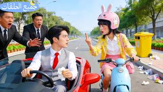 Niemand durfde de CEO terecht te wijzen die afval uit de auto gooide, totdat het meisje van het platteland begon te schreeuwen – en hij was onder de indruk!