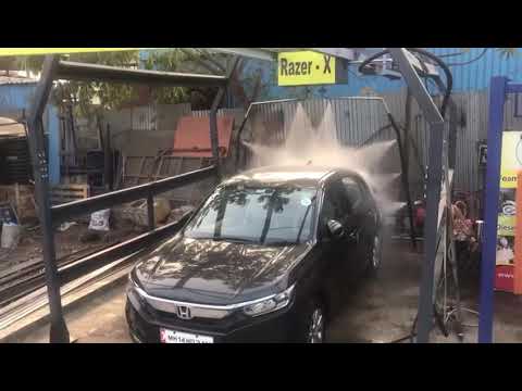 Robotic Brush Type Car Wash System- Scruber