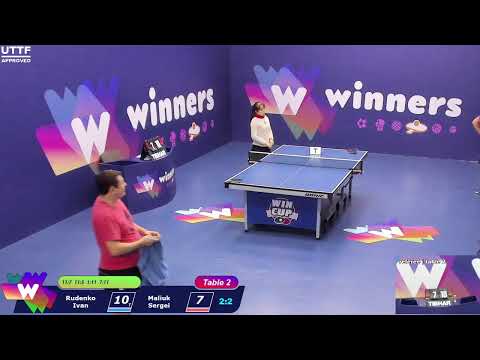 WINners CUP table 2  17.11 Rudenko Ivan - Maliuk Sergei  20:30