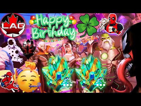 🥳 BIRTHDAY BLESSING!!! Huge Crystal Opening! x2 Titan Nexus Compensation Crystals! CEO! YAY! - MCOC