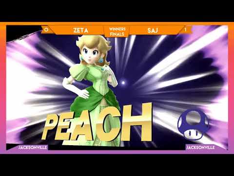 Jax Smash Weekly 5/10 - saj(Peach) vs. BxA | Zeta(Zero Suit Samus) Winners Finals