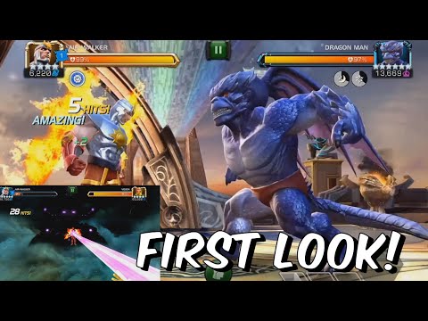Air-Walker Special Attacks & Gameplay First Look - SUMMONS GALACTUS - Marvel Contest of Champions