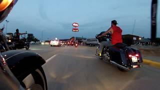 Entering Sturgis from Deadwood - Sturgis 2015 - GoPro4