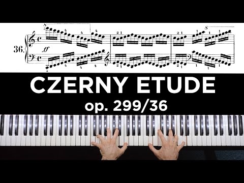 𝗕𝘂𝘁 𝗴𝗲𝘁𝘁𝗶𝗻𝗴 𝗠𝗔𝗗 𝗯𝘆 𝘁𝗵𝗲 𝗲𝗻𝗱 𝗼𝗳 𝗶𝘁 | Czerny Etude op. 299 No. 36 in C Major