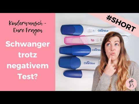 Can you be pregnant even if you have a negative pregnancy test? #askSarah #shorts