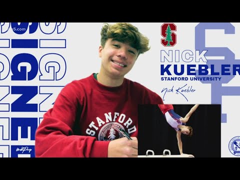 Prep Zone: Seattle Prep gymnast Nick Kuebler vaults to the top