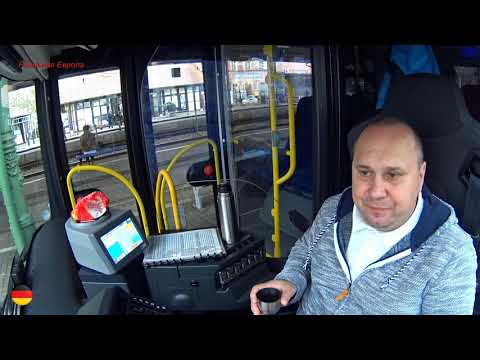 Как выглядит рабочий день водителя автобуса в Германии? Смотрим. Часть 2