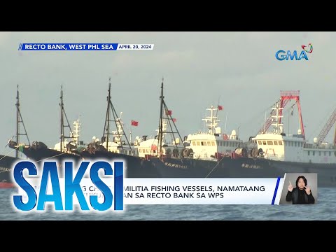 Ilang Chinese militia fishing vessels, namataang nagkukumpulan sa Recto Bank sa WPS Saksi