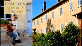 COZY AUTUMN DAYS AT HOME IN TUSCANY, ITALY
