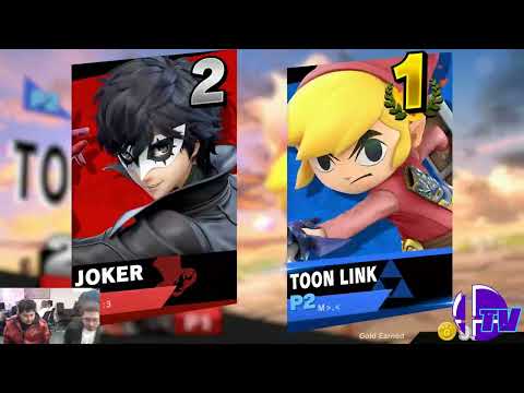 Shark Tank #90 Winners Round 2 - Marvelous_Marco (Toon Link) Vs. Kswz (Joker) - SSBU Tournament