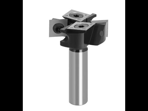HValley Tools Surfacing, Planer and Flattening Router Bits with Replaceable Carbide Inserts