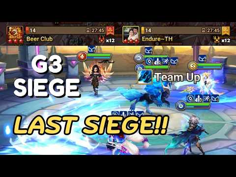 G3 SIEGE : Beer Club / Endure~TH - Tears Were Shed On This One! - Summoners War