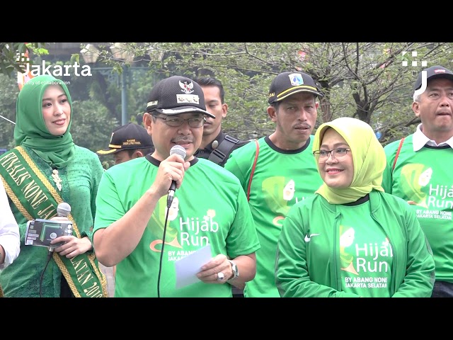 Abnon Jaksel Gelar Hijab Run 2020