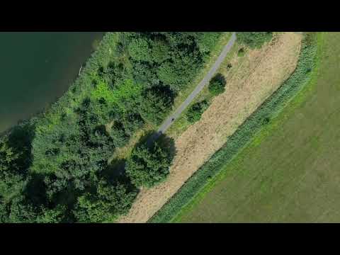 DJI mini pro 3 at Haarsteegse Wiel. Haarsteeg Netherlands.
