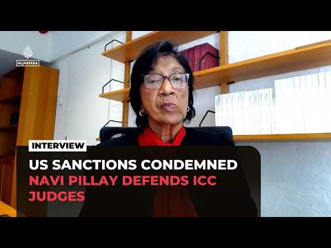 Nobel Peace Prize winner Navi Pillay condemns US sanctions on ICC