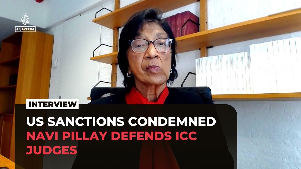 Nobel Peace Prize winner Navi Pillay condemns US sanctions on ICC