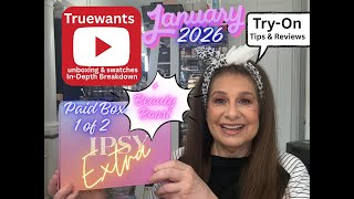 IPSY January 2026 EXTRA & Beauty Boost | Unboxing & Swatches (Paid Box 1 of 2)