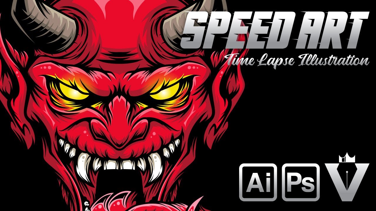 Devil Illustration | SPEED ART