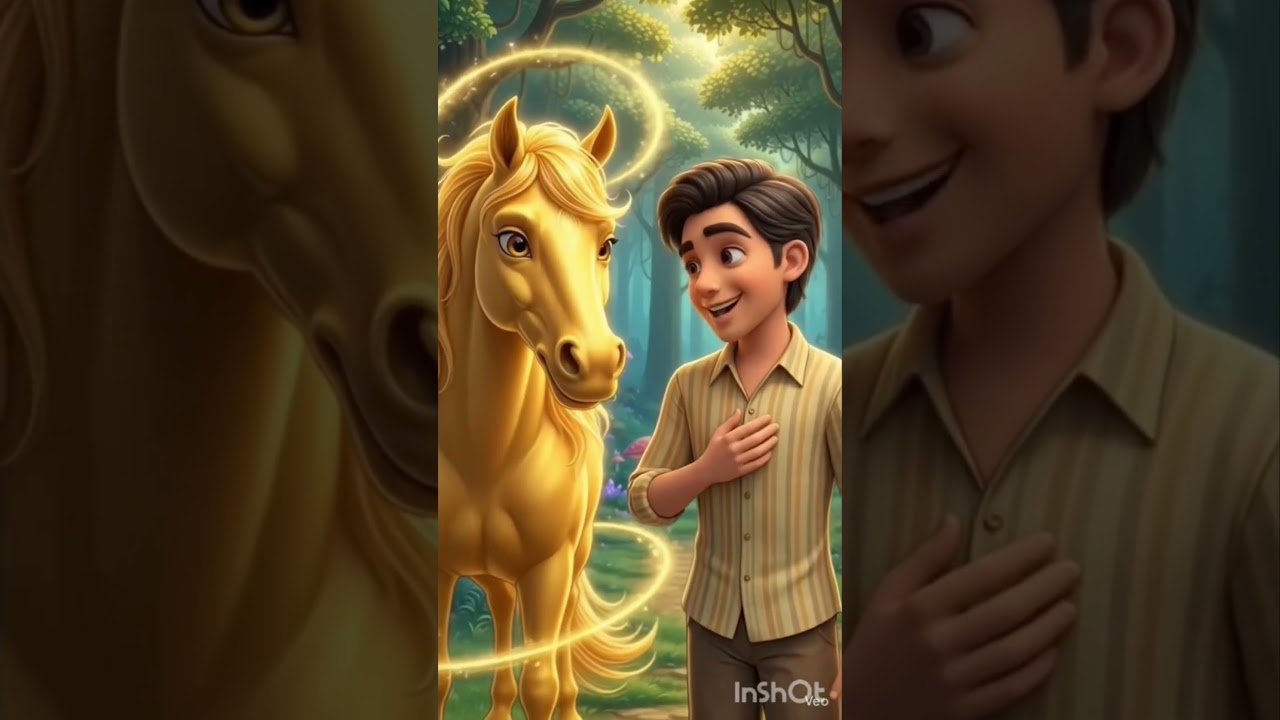 सोने का घोड़ा मिला अर्जुन को 😱 | Golden Horse Story Part 2 #Shorts #YTShorts #TrendingStory