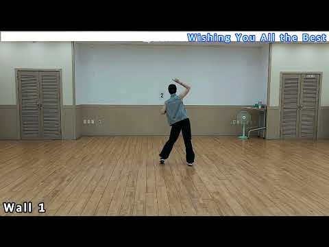 WISHING YOU ALL THE BEST LINE DANCE(Absolute Beginner), Bob Francis(August 2025)