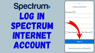 How to Login to Spectrum Internet Account 2024 (EASY!!) | Charter Spectrum Internet Sign in