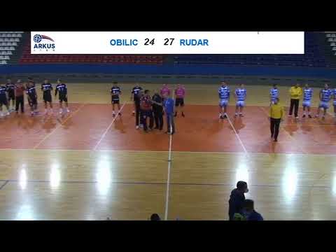 ARKUS liga 2. kolo / RK Obilić - RK Rudar