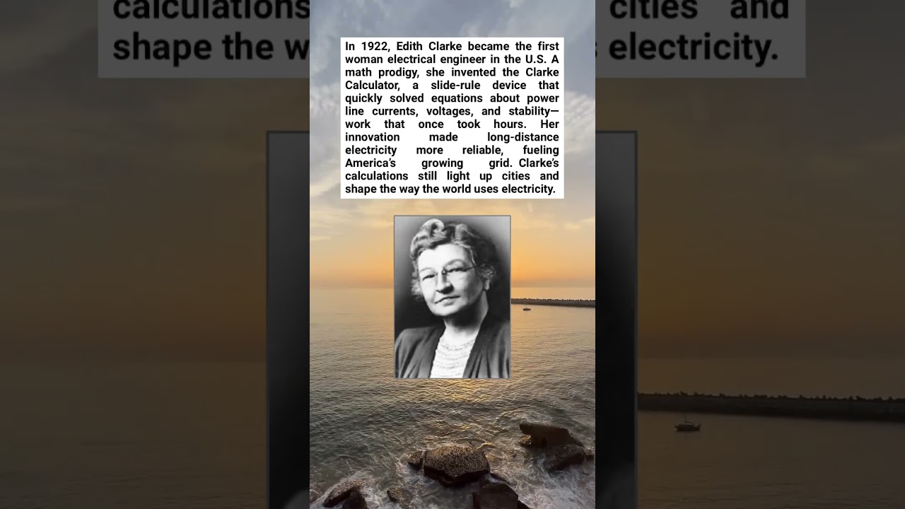 Her Genius Made Electricity Flow. MIT’s First Woman Electrical Engineer, Edith Clarke