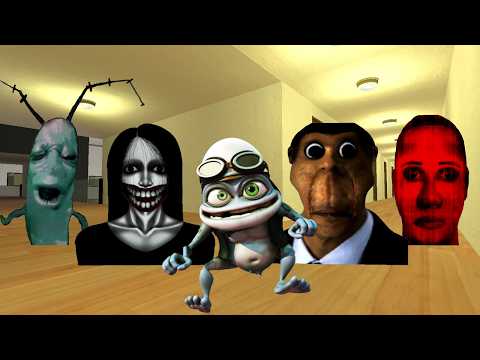 Too Much Nextbot:Crazy Frog,Kuchisake Nextbots,Obunga My Name Aughh,Plankton Aughh,Selene Red (Gmod)