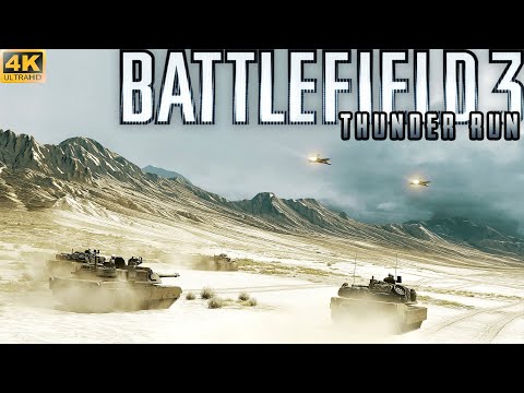 Battlefield 3 Tank Mission in 4K | Thunder Run