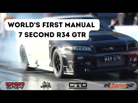 WARGTR - 1st Manual R34 GTR into the 7s