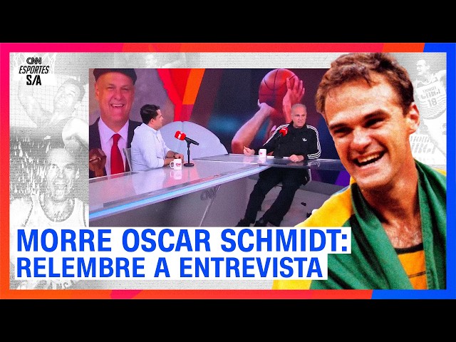 AO VIVO: Entrevista com Oscar Schmidt | CNN ESPORTES S/A