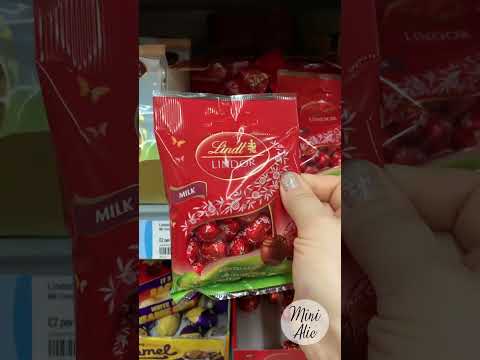 Buying Lindt Lindor Mini Eggs At Asda (1) #lindtchocolate #tinychocolate #lindt