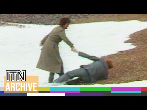 Glenys Kinnock and Neil Kinnock's Mishap on Brighton Beach (1983)