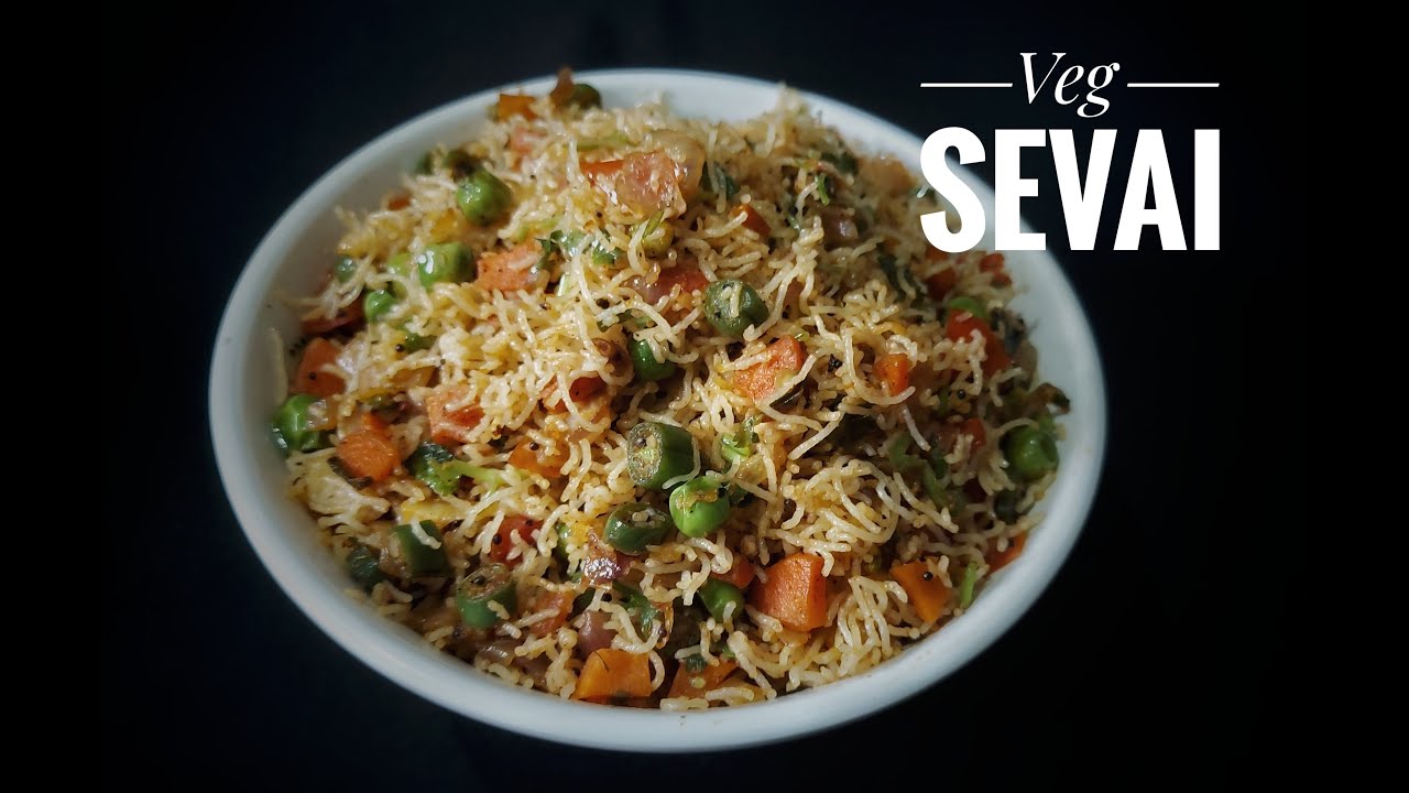 Vegetable Masala Sevai in Tamil #VegSevai | Simple and Easy Breakfast recipe #Sevai