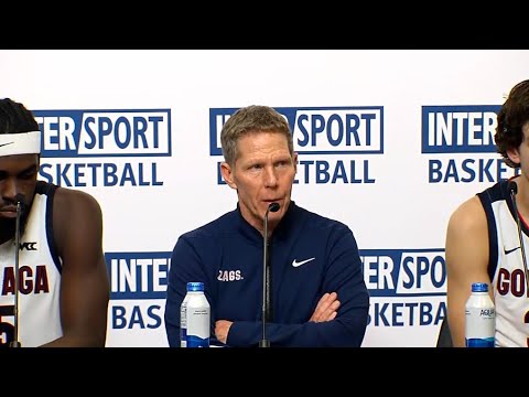 Gonzaga Basketball: Mark Few, Graham Ike, Braden Huff After UCLA Win l Postgame Press Conference