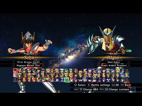 Saint Seiya Soldiers Soul. "Pegasus Seiya Vs Merak Hagen"