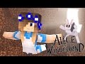 Minecraft Alice In Wonderland LITTLE CARLY FALLS DOWN THE RABBIT HOLE